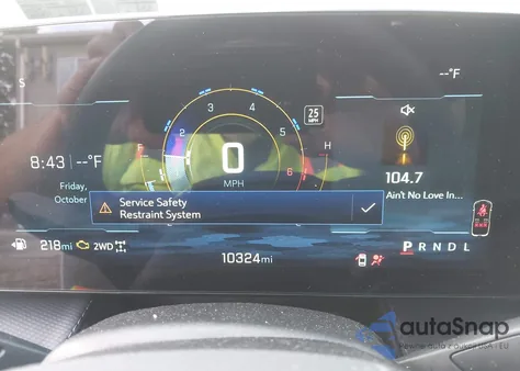 2025 Chevrolet Equinox Awd Lt из США, поврежденный, VIN 3GNAXPEG4SL324578